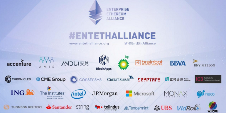 Enterprise Ethereum Alliance företag